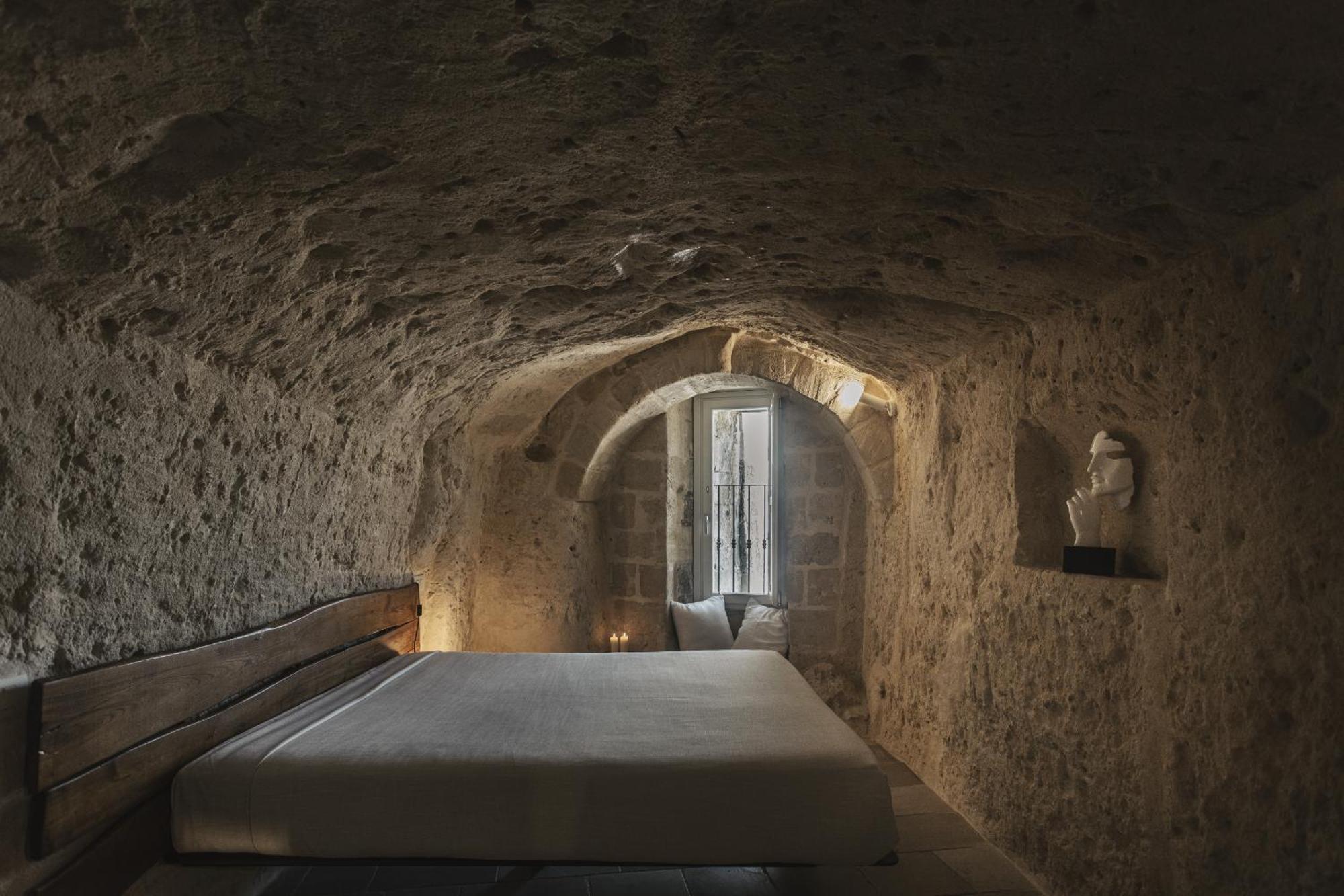 Отель Aque Cave Матера Экстерьер фото